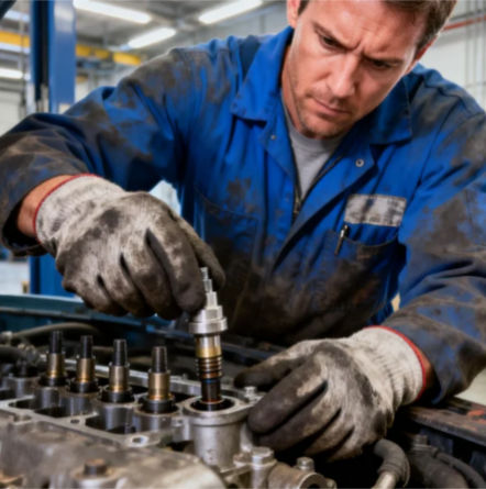 Kiedy wtryskiwacz paliwa w ciężarówce wymaga wymiany?